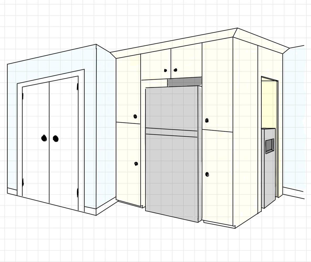 Kitchen Concept Drawing
