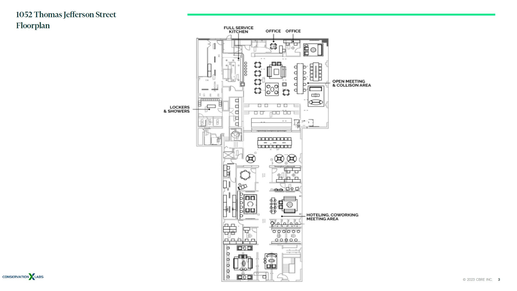 Wing Floorplan /CBRE